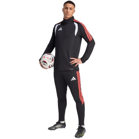 Spodnie męskie adidas Tiro 26 League Training Regular czarno-czerwone JY7242 Adidas