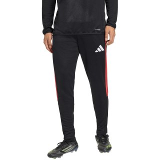 Spodnie męskie adidas Tiro 26 League Training Slim czarno-czerwone JY7111 Adidas