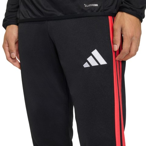 Spodnie męskie adidas Tiro 26 League Training Slim czarno-czerwone JY7111 Adidas