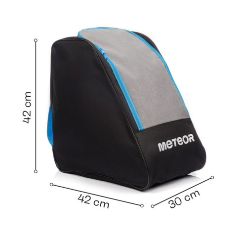 Torba na buty narciarskie Meteor Croma szaro-czarna 17676 Meteor