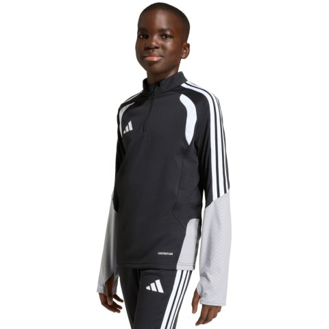 Bluza dla dzieci adidas Tiro 26 Competition Training Top czarno-szara KA7572 Adidas teamwear
