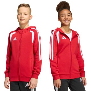Bluza dla dzieci adidas Tiro 26 League Sweat Full Zip Hoodie czerwona KF9101 Adidas teamwear