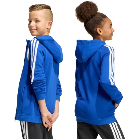 Bluza dla dzieci adidas Tiro 26 League Sweat Full Zip Hoodie niebieska KF9102 Adidas teamwear