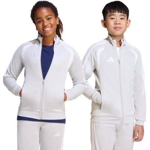 Bluza dla dzieci adidas Tiro 26 League Training jasnoszara JY7198 Adidas teamwear