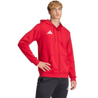 Bluza męska adidas Entrada 26 FZ Hoody czerwona KF5944 Adidas teamwear