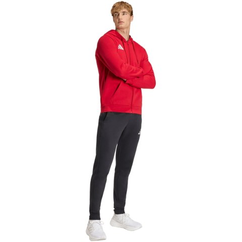 Bluza męska adidas Entrada 26 FZ Hoody czerwona KF5944 Adidas teamwear