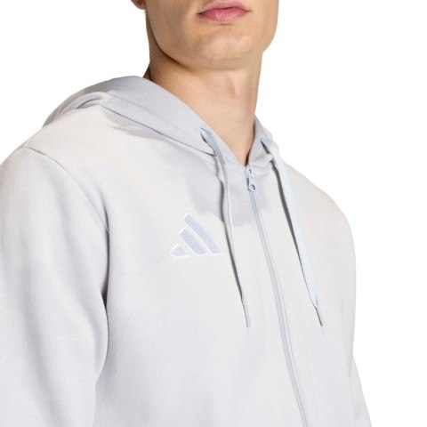 Bluza męska adidas Entrada 26 Full Zip Hoody szara KF5947 Adidas teamwear