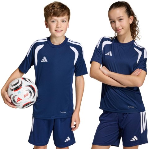 Koszulka dla dzieci adidas Tiro 26 League Jersey granatowo-biała KB1323 Adidas teamwear