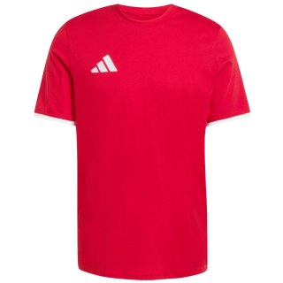 Koszulka męska adidas Entrada 26 Tee czerwona JZ6676 Adidas teamwear