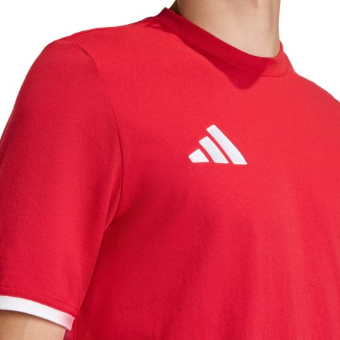 Koszulka męska adidas Entrada 26 Tee czerwona JZ6676 Adidas teamwear