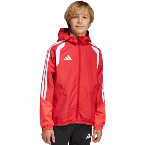 Kurtka dla dzieci adidas Tiro 26 Competition All Weather czerwona KB0155 Adidas teamwear