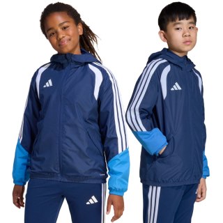 Kurtka dla dzieci adidas Tiro 26 Competition All Weather niebieska JL7300 Adidas teamwear