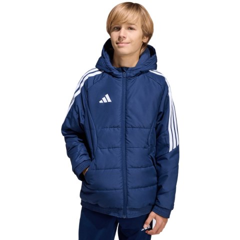 Kurtka dla dzieci adidas Tiro 26 Winter granatowa KA8026 Adidas teamwear