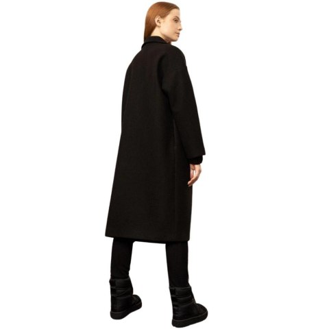 Płaszcz damski Outhorn głęboka czerń OTHAW22TCOUF003 20S Outhorn