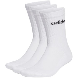 Skarpety adidas Linear Crew Cushioned Socks 3P białe HT3455 Adidas