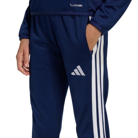 Spodnie dla dzieci adidas Tiro 26 League Training Slim granatowee JY7118 Adidas teamwear