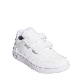Buty dla dzieci adidas Hoops 3.0 białe GW0436 Adidas