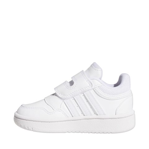 Buty dla dzieci adidas Hoops 3.0 białe GW0442 Adidas