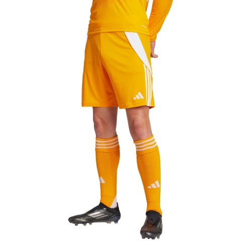 Spodenki męskie adidas Tiro 24 pomarańczowe JN4497 Adidas teamwear